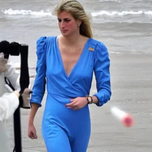 Artistic representation for Princess Diana niece Lady Amelia Spencer turns heads in fitted swimsuit