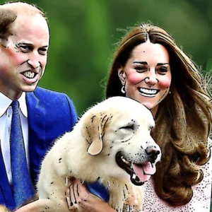 Artistic representation for Kate Middleton and Prince William sweet family dog names meanings revealed