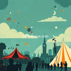 Artistic representation for How Cultural Events Affect Economic Development