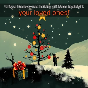 Artistic representation for Unique black-owned holiday gift ideas to delight your loved ones!