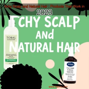 Artistic representation for Itchy Scalp and Natural Hair : Products That Work in 2023