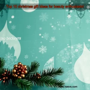Artistic representation for Top 10 christmas gift ideas for beauty enthusiasts!