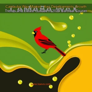 Artistic representation for Camauba Wax Market : Key Developments Growth Trends and Future Outlook in 2024 Cardinal Courier