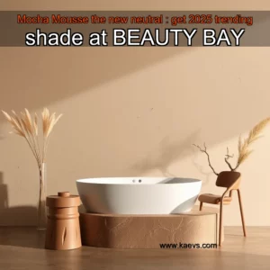 Artistic representation for Mocha Mousse the new neutral : get 2025 trending shade at BEAUTY BAY