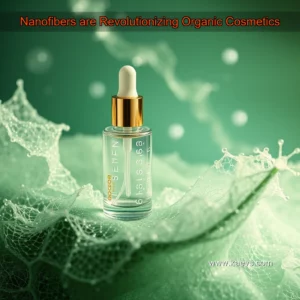 Artistic representation for Nanofibers are Revolutionizing Organic Cosmetics