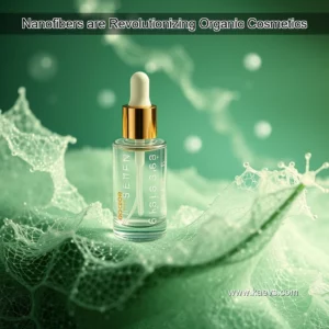Artistic representation for Nanofibers are Revolutionizing Organic Cosmetics