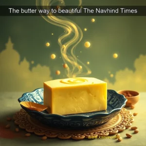 Artistic representation for The butter way to beautiful The Navhind Times