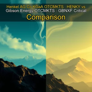 Artistic representation for Henkel AG Co KGaA OTCMKTS : HENKY vs Gibson Energy OTCMKTS : GBNXF Critical Comparison