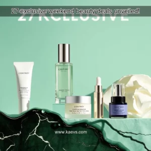 Artistic representation for 27 exclusive weekend beauty deals unveiled!