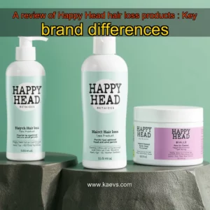 Artistic representation for A review of Happy Head hair loss products : Key brand differences