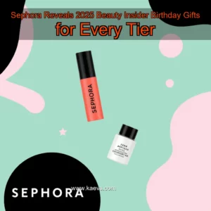 Artistic representation for Sephora Reveals 2025 Beauty Insider Birthday Gifts for Every Tier