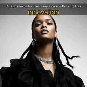 Artistic representation for Rihanna revolutionizes weave care with Fenty Hair innovation
