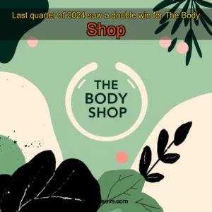 Artistic representation for Last quarter of 2024 saw a double win for The Body Shop