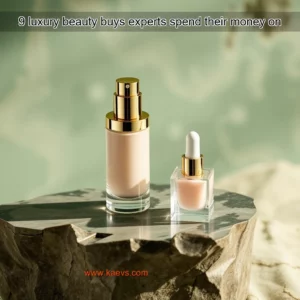 Artistic representation for 9 luxury beauty buys experts spend their money on