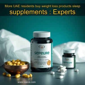 Artistic representation for More UAE residents buy weight loss products sleep supplements : Experts
