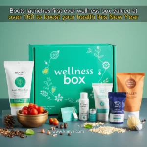 Artistic representation for Boots launches first ever wellness box valued at over 160 to boost your health this New Year