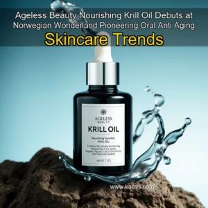 Artistic representation for Ageless Beauty Nourishing Krill Oil Debuts at Norwegian Wonderland Pioneering Oral Anti Aging Skincare Trends