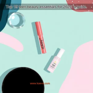 Artistic representation for Top 19 teen beauty essentials for 2025: a guide.