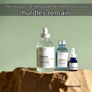 Artistic representation for The Ordinary is Estée Lauder best bet for China but hurdles remain