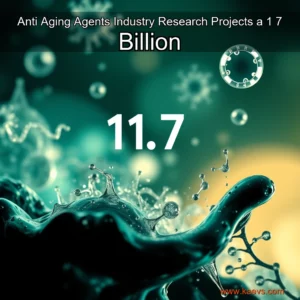 Artistic representation for Anti Aging Agents Industry Research Projects a 1 7 Billion