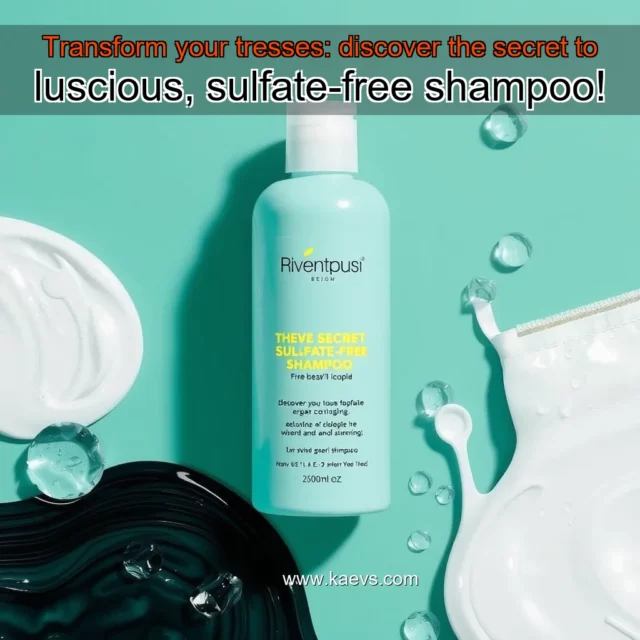Artistic representation for Transform your tresses: discover the secret to luscious, sulfate-free shampoo!
