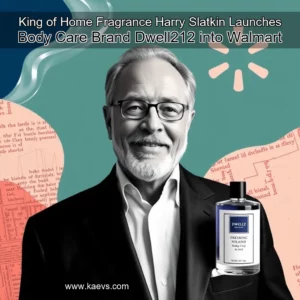 Artistic representation for King of Home Fragrance Harry Slatkin Launches Body Care Brand Dwell212 into Walmart