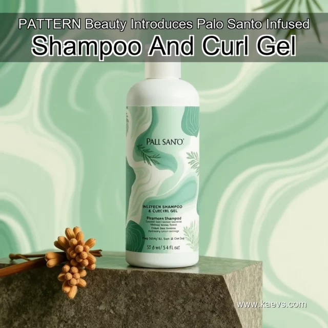Artistic representation for PATTERN Beauty Introduces Palo Santo Infused Shampoo And Curl Gel