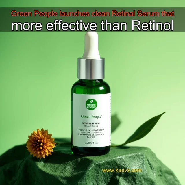 Artistic representation for Green People launches clean Retinal Serum that more effective than Retinol