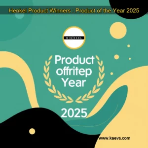 Artistic representation for Henkel Product Winners : Product of the Year 2025