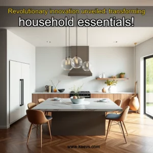 Artistic representation for Revolutionary innovation unveiled: transforming household essentials!