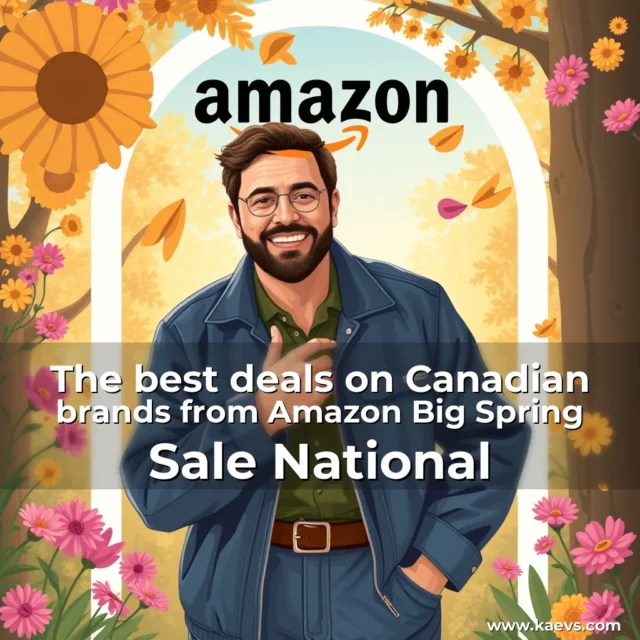 Artistic representation for The best deals on Canadian brands from Amazon Big Spring Sale National
