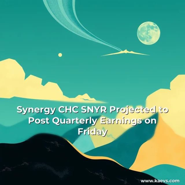 Artistic representation for Synergy CHC SNYR Projected to Post Quarterly Earnings on Friday