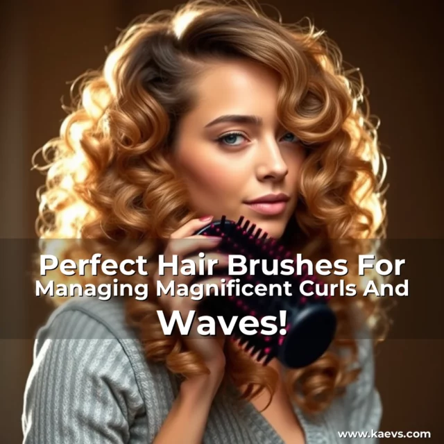 Artistic representation for Perfect Hair Brushes For Managing Magnificent Curls And Waves!
