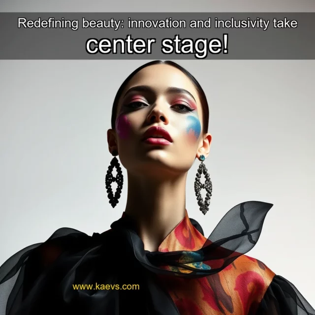 Artistic representation for Redefining beauty: innovation and inclusivity take center stage!