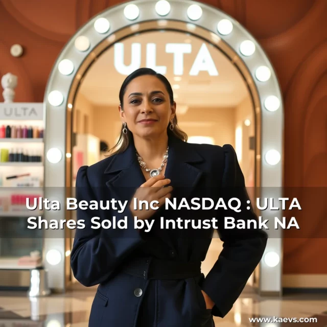 Artistic representation for Ulta Beauty Inc NASDAQ : ULTA Shares Sold by Intrust Bank NA