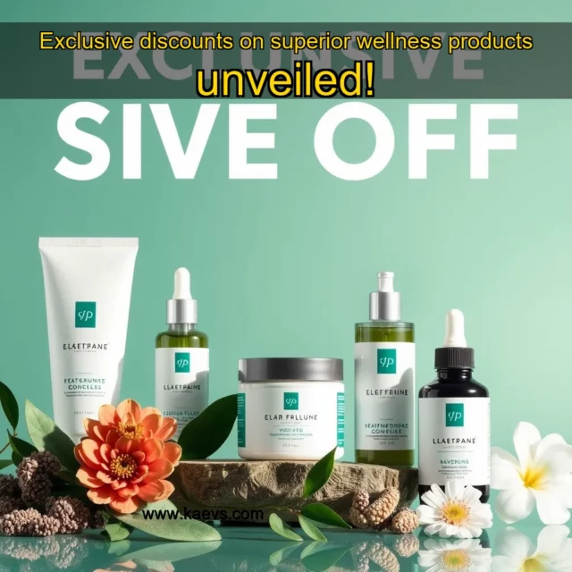 Artistic representation for Exclusive discounts on superior wellness products unveiled!