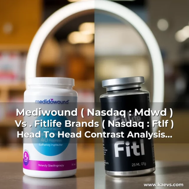 Artistic representation for Mediwound ( Nasdaq : Mdwd ) Vs . Fitlife Brands ( Nasdaq : Ftlf ) Head To Head Contrast Analysis 2023!
