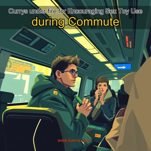 Artistic representation for Currys under fire for Encouraging Sex Toy Use during Commute